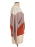 Sophie Rue Color Block Brown Pullover Sweater Size L - photo 4