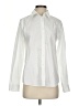 Lands' End 100% Cotton Ivory Long Sleeve Blouse Size 4 - photo 1