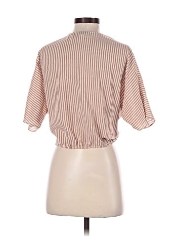 Topshop Short Sleeve Blouse (view 2)