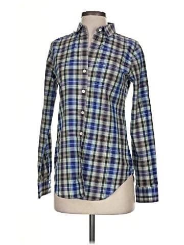 Theory Long Sleeve Button-Down Shirt (view 1)