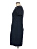 Theory Solid Blue Casual Dress Size 8 - photo 5