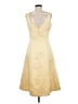 Dessy Collection 100% Polyester Yellow Cocktail Dress Size 8 - photo 2