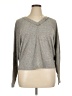 Elodie Gray Long Sleeve Top Size XL - photo 1