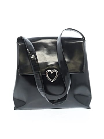 Moschino Vintage Patent Leather Shoulder Bag (view 1)