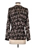 Rebecca Taylor Floral Black Long Sleeve Blouse Size 0 - photo 2