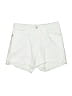 Just Black Solid White Shorts Size M - photo 1