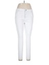 d.jeans Solid White Jeans Size 14 - photo 1