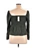 Mi ami Green 3/4 Sleeve Blouse Size XL - photo 2