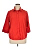 Blair Red 3/4 Sleeve Blouse Size XL - photo 1