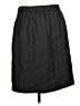Uniqlo Solid Black Formal Skirt Size L - photo 2