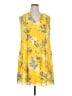 Nine West 100% Polyester Yellow Casual Dress Size 16 - photo 1