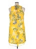 Nine West 100% Polyester Yellow Casual Dress Size 16 - photo 2