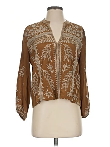 Johnny Was 3/4 Sleeve Blouse (view 1)