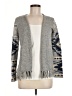 Chaps 100% Cotton Gray Cardigan Size M - photo 1