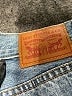 Levi's 100% Cotton Blue Denim Shorts Size 27 waist - photo 3
