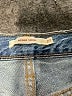 Levi's 100% Cotton Blue Denim Shorts Size 27 waist - photo 4