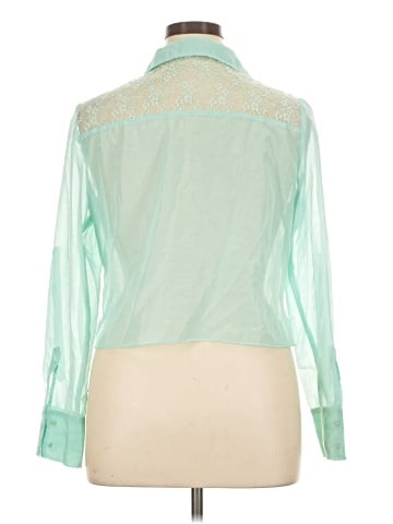Candie's 3/4 Sleeve Blouse (view 2)