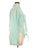 Candie's 100% Polyester Green 3/4 Sleeve Blouse Size XL - photo 4