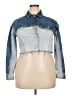 Noisy May 100% Cotton Blue Denim Jacket Size XXL - photo 1