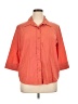 Blair Orange 3/4 Sleeve Blouse Size XL - photo 1