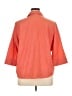 Blair Orange 3/4 Sleeve Blouse Size XL - photo 2