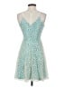 Altar'd State Hearts Teal Cocktail Dress Size S - photo 2