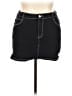 Unbranded Black Denim Skirt Size XL - photo 1
