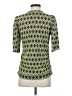 Cato Argyle Green 3/4 Sleeve Top Size S - photo 2