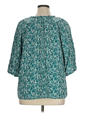 Caffé Marrakesh 3/4 Sleeve Blouse (view 2)