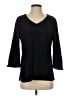 Talbots 100% Cotton Black Pullover Sweater Size S - photo 1