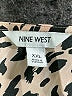 Nine West 100% Polyester Tan Sleeveless Blouse Size XXL - photo 7