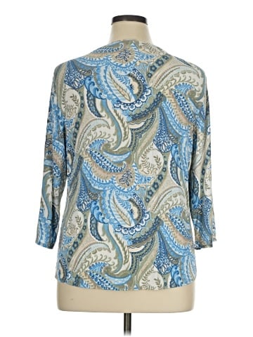 Travelers by Chico's 3/4 Sleeve Blouse (view 2)