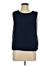 By & By Blue Sleeveless Top Size L - photo 1