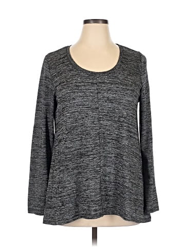 Jones New York Long Sleeve T-Shirt (view 1)