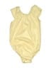 BAILEY'S BLOSSOMS Metallic Yellow Leotard Size 18-24 mo - photo 1