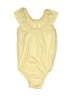 BAILEY'S BLOSSOMS Metallic Yellow Leotard Size 18-24 mo - photo 2