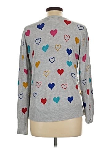 Marled Pullover Sweater (view 2)