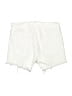 Express White Denim Shorts Size 4 - photo 2