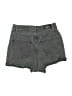 Express Gray Denim Shorts Size 4 - photo 2
