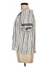 Knox Rose Silver Short Sleeve Blouse Size L - photo 5