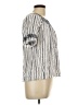 Knox Rose Silver Short Sleeve Blouse Size L - photo 4