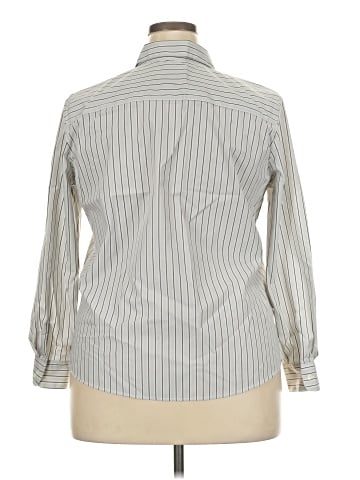 Foxcroft Long Sleeve Button-Down Shirt (view 2)