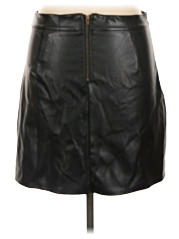 Kendall & Kylie Faux Leather Skirt (view 2)
