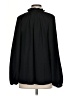 H&M 100% Polyester Black Long Sleeve Blouse Size S - photo 2