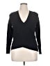 Lane Bryant Black Long Sleeve Top Size 14 - 16 Plus - photo 1