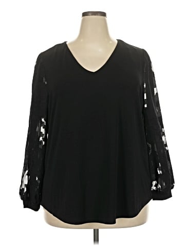 Adrianna Papell 3/4 Sleeve T-Shirt (view 1)