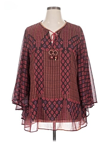 Soft Surroundings 3/4 Sleeve Blouse (view 1)
