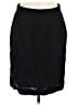 Talbots 100% Acetate Solid Black Casual Skirt Size 8 - photo 1