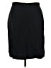 Talbots 100% Acetate Solid Black Casual Skirt Size 8 - photo 2