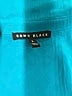 Como Black 100% Polyester Teal 3/4 Sleeve Blouse Size L - photo 7